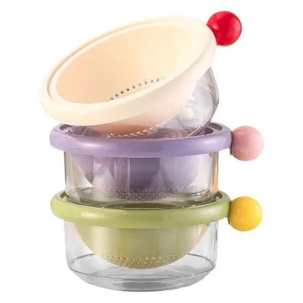 Multi-Purpose Kitchen Cleaning and Drainage Basket Vegetable and Fruit Cleaning