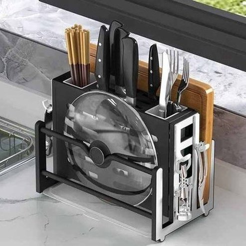 Multifunction Knife Stand Dish Drying Rack