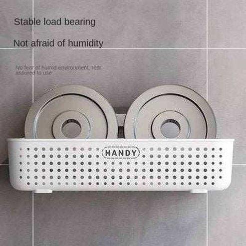 Multifunctional Bathroom Shelf Organizer No-drill Wall Mount