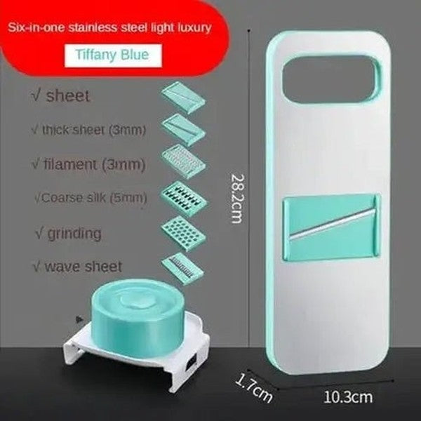 Multifunctional Vegetable Cutter With Steel Blade