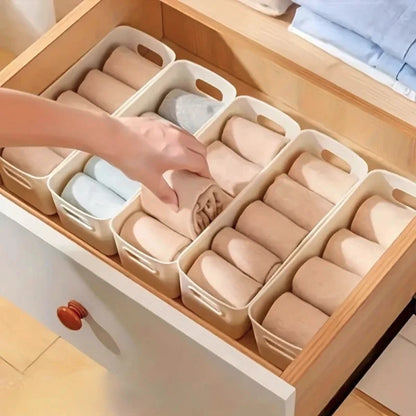 Multifunctional Storage Box Durable Large-Capacity Desktop Storage Box Underwear