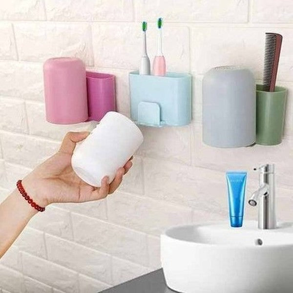 New Wall-Mounted Toothbrush Holder