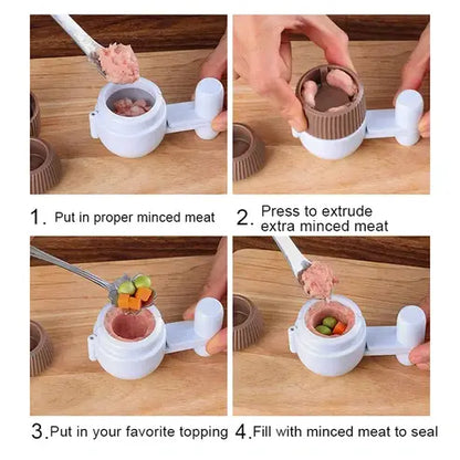 Non-Stick Mold for Perfectly Shaped Meatballs