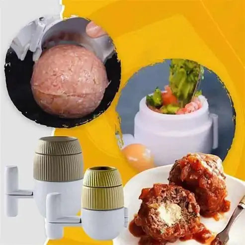 Non-Stick Mold for Perfectly Shaped Meatballs