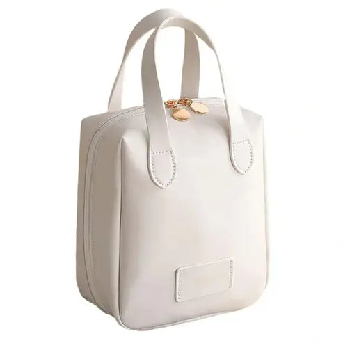 PU Large Cosmetic Bag: Stylish Makeup Organizer for Travel