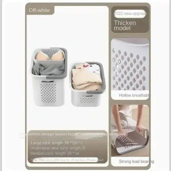 Partitioned Dirty Clothes Basket