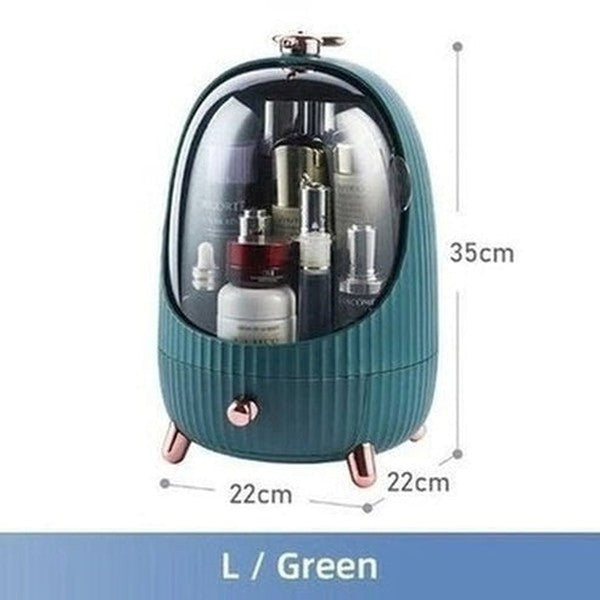 High Capacity Cute Penguin Shape Cosmetic Storage Box