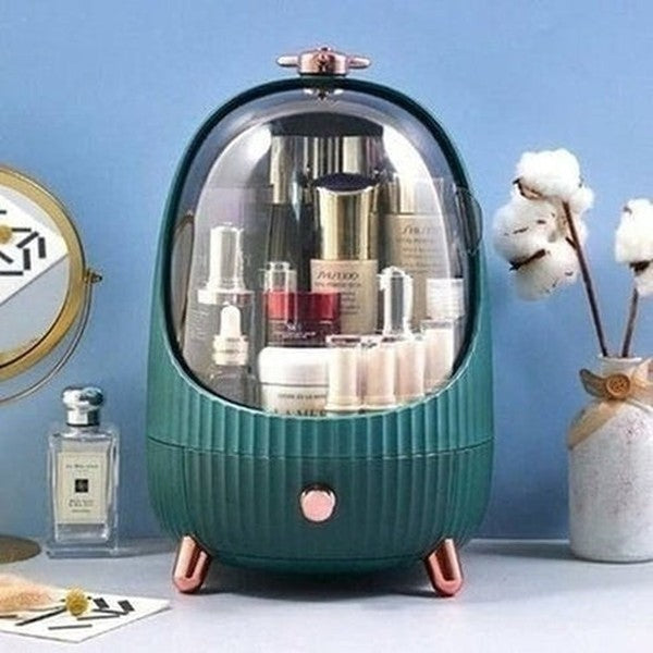 High Capacity Cute Penguin Shape Cosmetic Storage Box