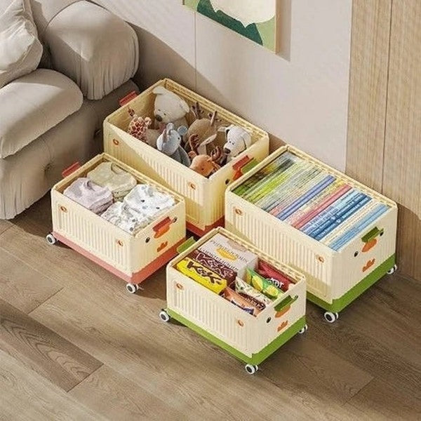 Plastic Multifunctional Cartoon Organizer Box