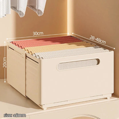 Plastic Rolling Bookshelf – Under-Desk Student Storage Box with Wheels