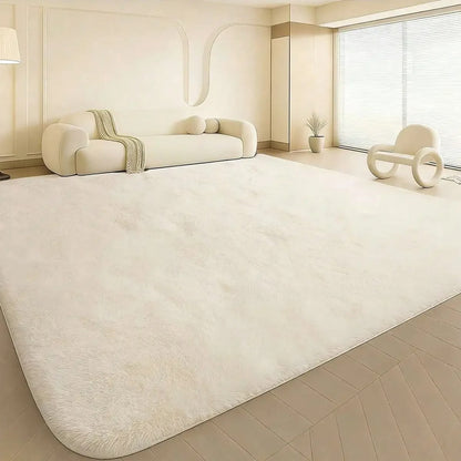 Plush Long-Pile Area Rug – Super Soft Non-Slip Thick Carpet