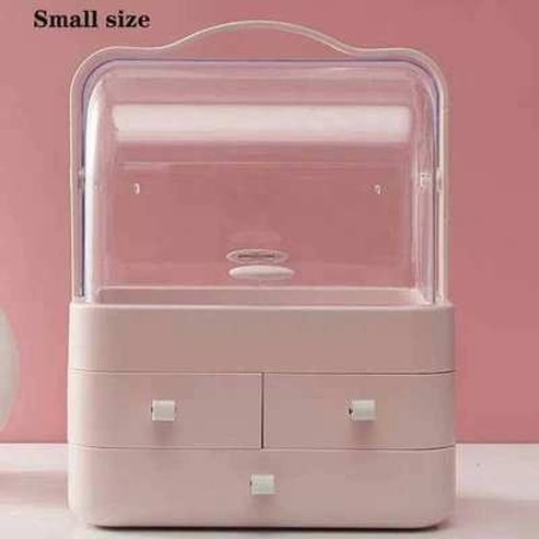 Portable Makeup Organizer Storage Box Large Capacity