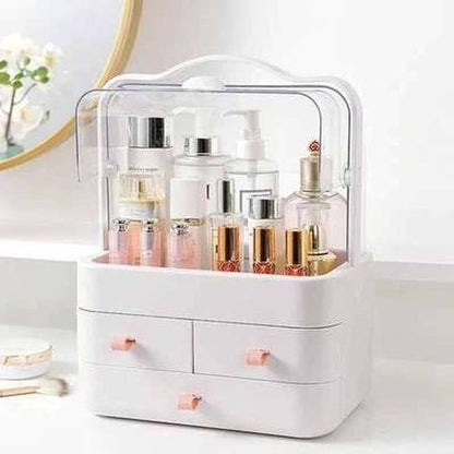 Portable Makeup Organizer Storage Box Large Capacity
