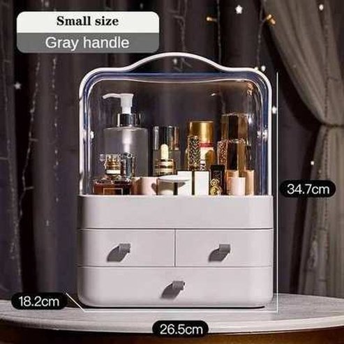 Portable Makeup Organizer Storage Box Large Capacity