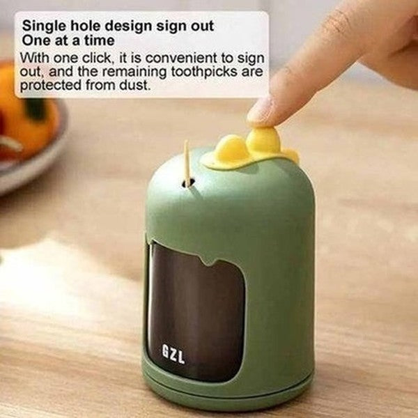 Press Toothpick Dispenser Toothpick