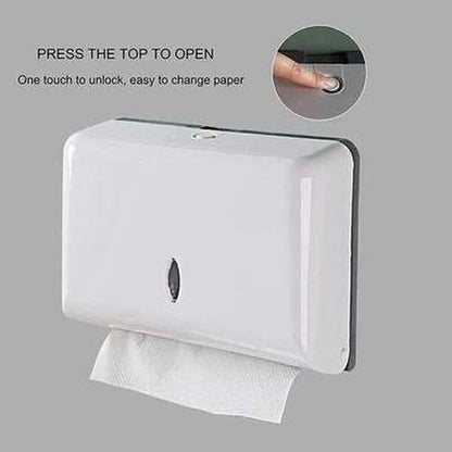 Punch-Free Wall Mounted Tissue Dispenser