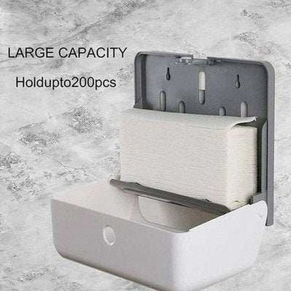 Punch-Free Wall Mounted Tissue Dispenser