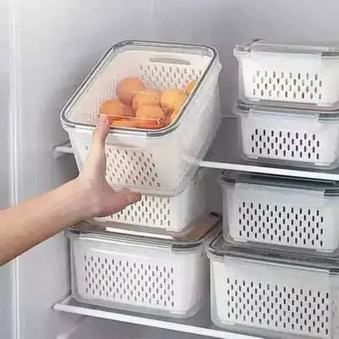 Refrigerator Storage Box Fridge Organizer