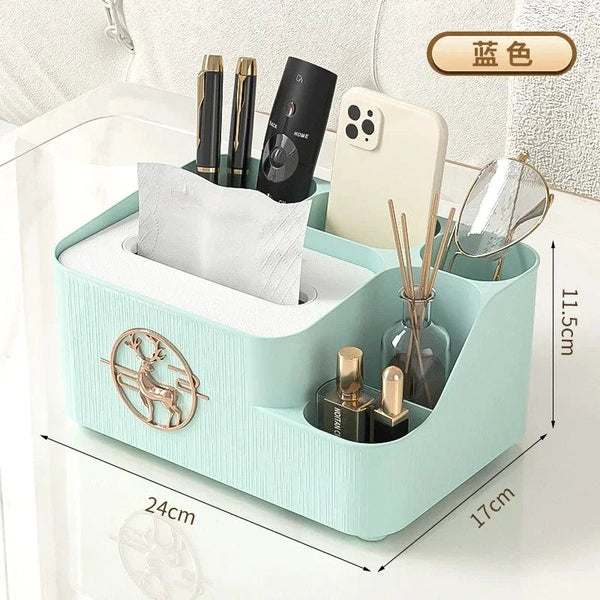 Remote Control Dining Table Storage Box, Desktop Tissue Box, Household Paper Box
