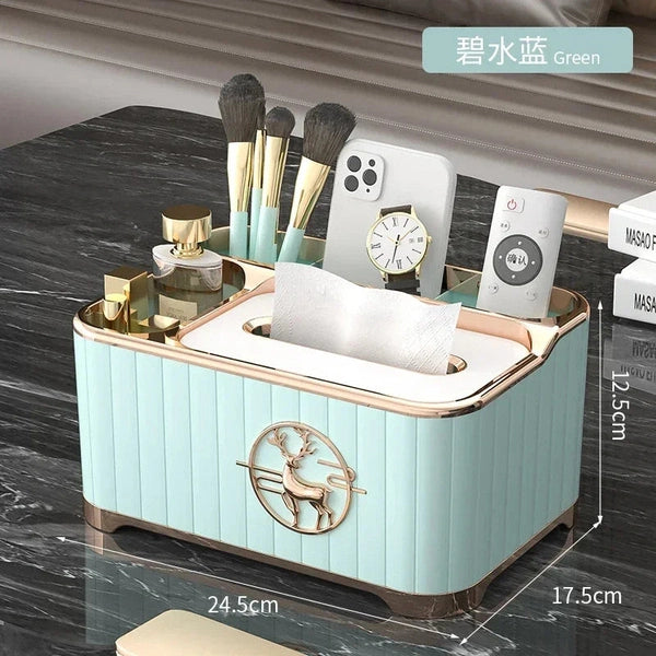 Remote Control Dining Table Storage Box, Desktop Tissue Box, Household Paper Box