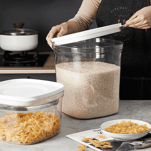 Rice Storage Container Rice Bucket Cereal Dispenser Tank