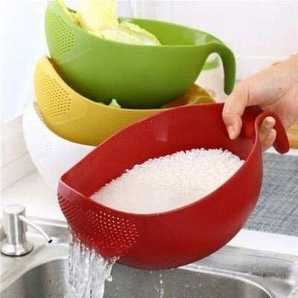 Rice and Quinoa Washing and Salad Straining Tool