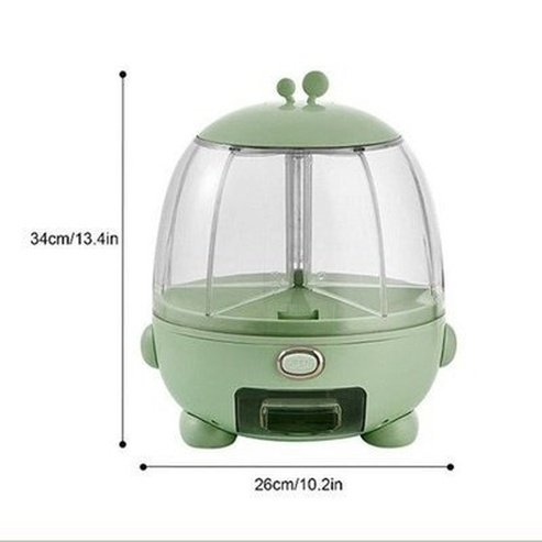 Cartoon Rotating Food Dispenser Rice Storage Container Rice Bucket Rice Storage Tank For Dry Food Fruit Storage Box. Food Storage. Type: Food Storage Containers.