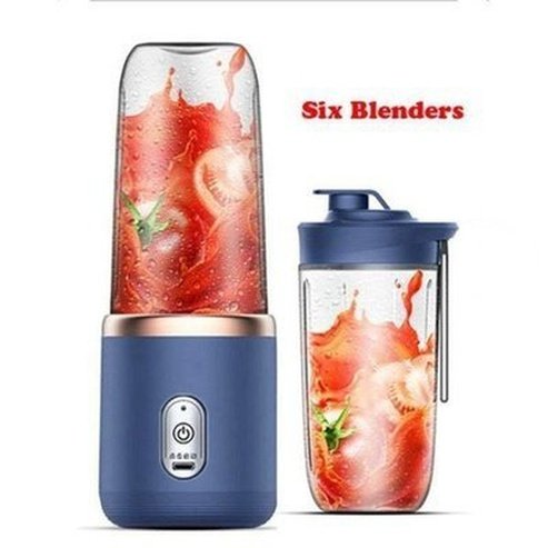 Portable and Electric 6 Blades Multifunction Juice Blender