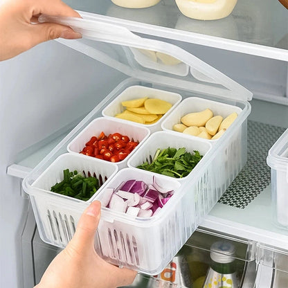 Refrigerator Food Storage Containers with Lids