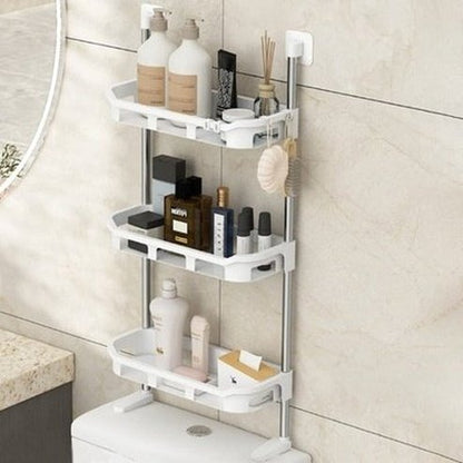 Shelf Over The Toilet No Drilling Shampoo Storage Rack