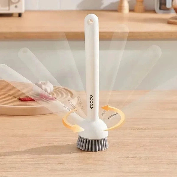 Ecoco Dish Cleaning Brushes, Long Kitchen Handle Household Cleaning Brush