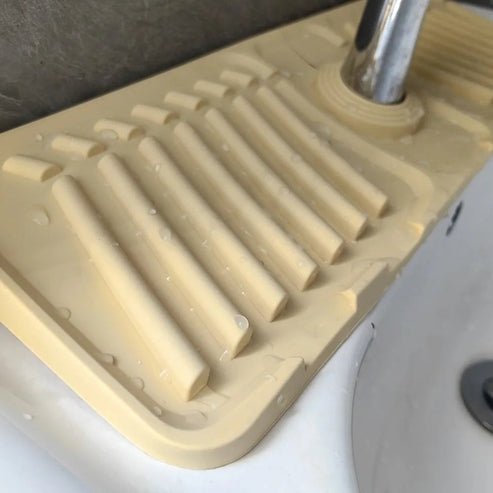 Stop Countertop Spills! The Silicone Faucet Drain Pad (Keeps Your Kitchen &amp; Bathroom Dry)