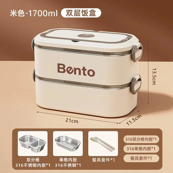 Stainless Steel Thermal Bento Lunch Box