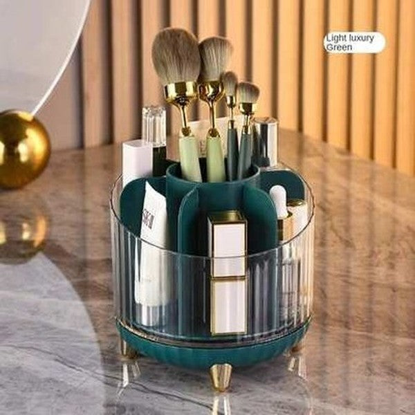Rotating Makeup Brush Storage Tube