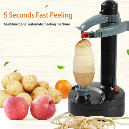 Houselin Electric Potato Peeler, Multifunction Electric Fruit Apple Peeler