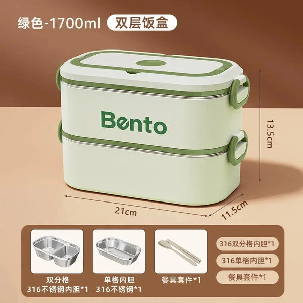 Stainless Steel Thermal Bento Lunch Box