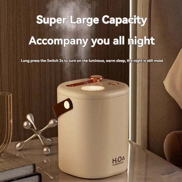 Dual Spray Humidifier 2l Large Capacity High Fog Humidifier