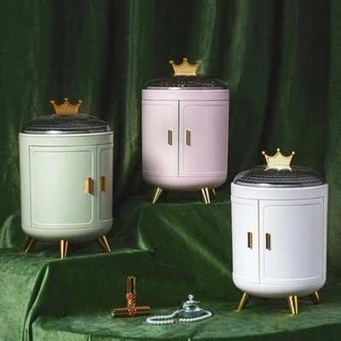 Princess Makeup Storage Box with Doors