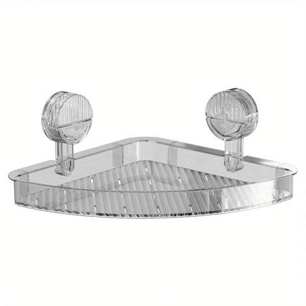 Triangle Corner Rack – Space-Saving Shower Caddy