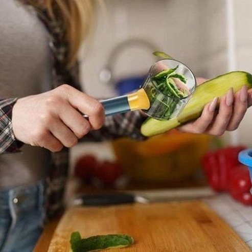 Vegetable Slicer Knife With Storage Box