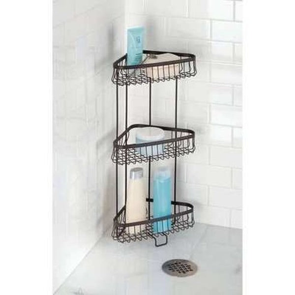 Bronze Caddy Corner Shelf