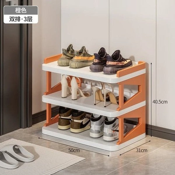 Modern Minimalist Layered Shoe Storage Organizer