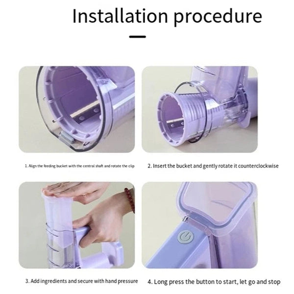 Multifunctional Electric Roller Vegetable Cutter