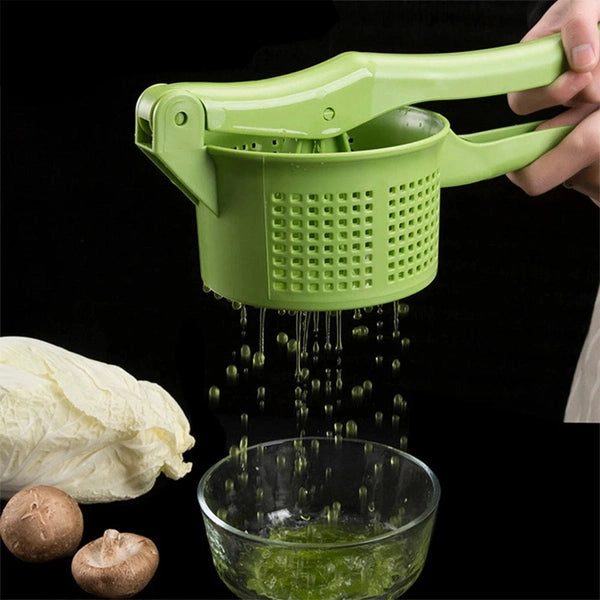 Vegetable Stuffing Squeezer – Handheld Plastic Fruit Press