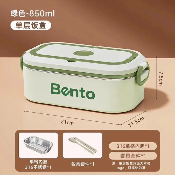 Stainless Steel Thermal Bento Lunch Box