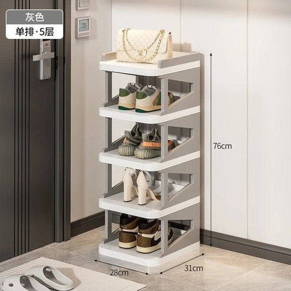 Modern Minimalist Layered Shoe Storage Organizer