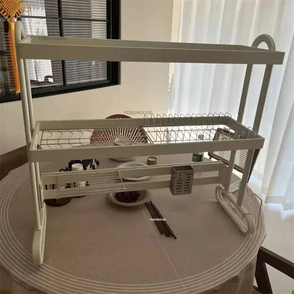 Multifunctional Stainless Steel Dish Drying Rack