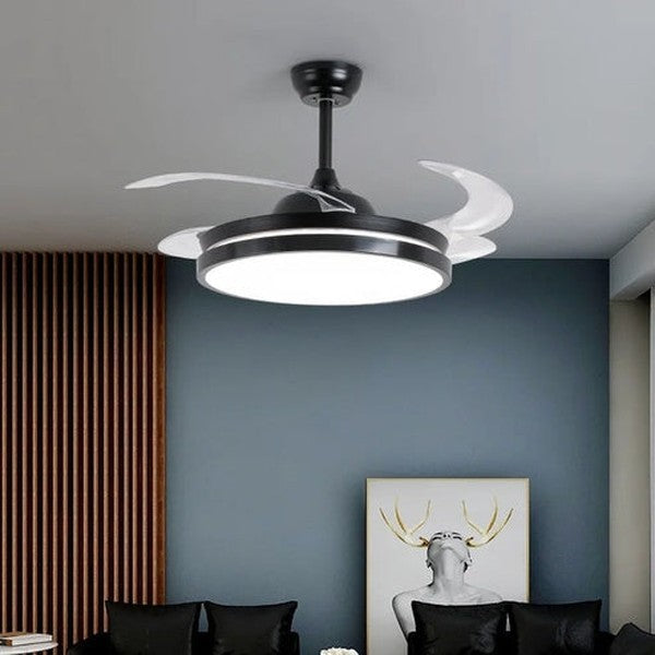 Modern Ceiling Fan Light LED Fan with Remote Control
