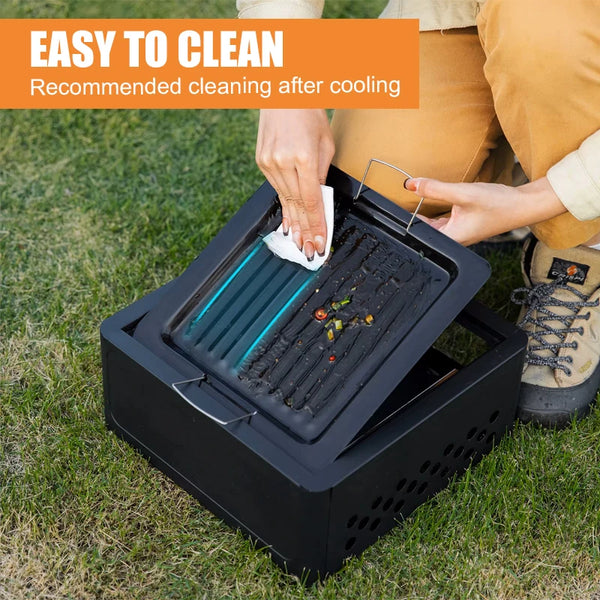 Multifunctional Portable Charcoal Barbecue Grill