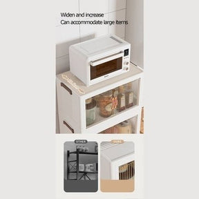 Multifunctional Space Saving Sideboard Drawer Unit Folding Sideboard Portable Modern Kitchen Furniture. Storage &and Organization: Household Storage Drawers.